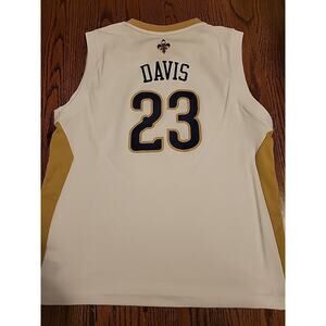 Adidas Anthony Davis New Orleans Pelicans Jersey Basketball Youth Size L 14-16